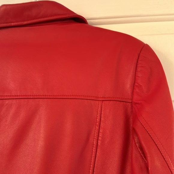Pelle Studio Wilson’s red leather jacket. Beautiful condition. - Picture 8 of 9